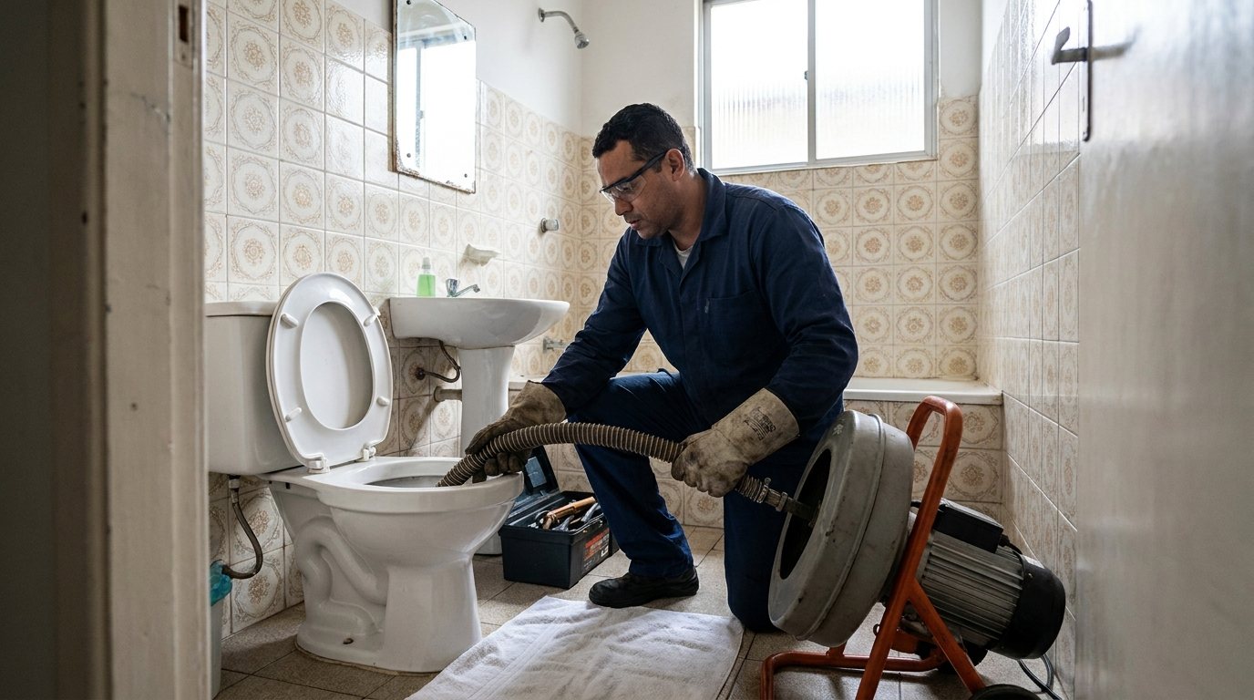 Atendimento em Vaso Sanitário em Taubaté‑SP